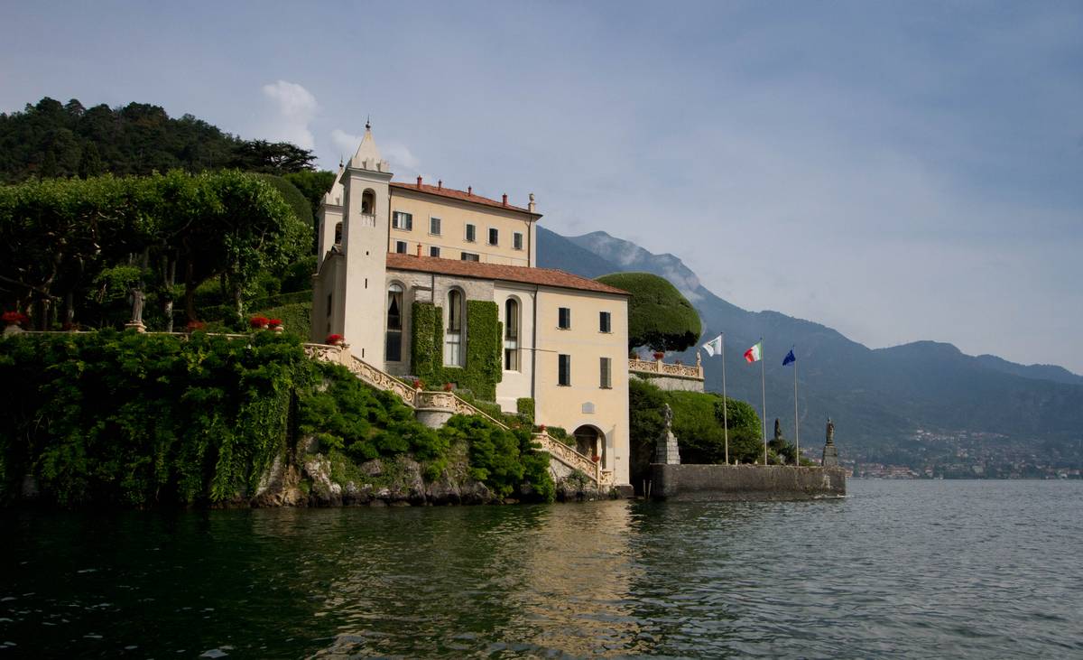 Built in 1787, Villa del Balbianello began life as a Franciscan monastery. After the cardinal's death, it became a private residence until 1988 when it was left to the National Trust of Italy. The wedding scene in *Star Wars Episode II* and James Bond's recovery scene in *Casino Royale* were shot here.