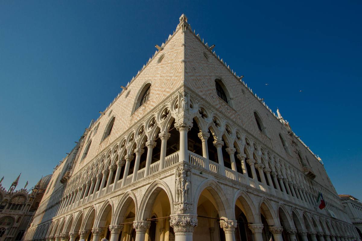 *Palazzo Ducale*, a residence of the Doge of Venice, now a museum.