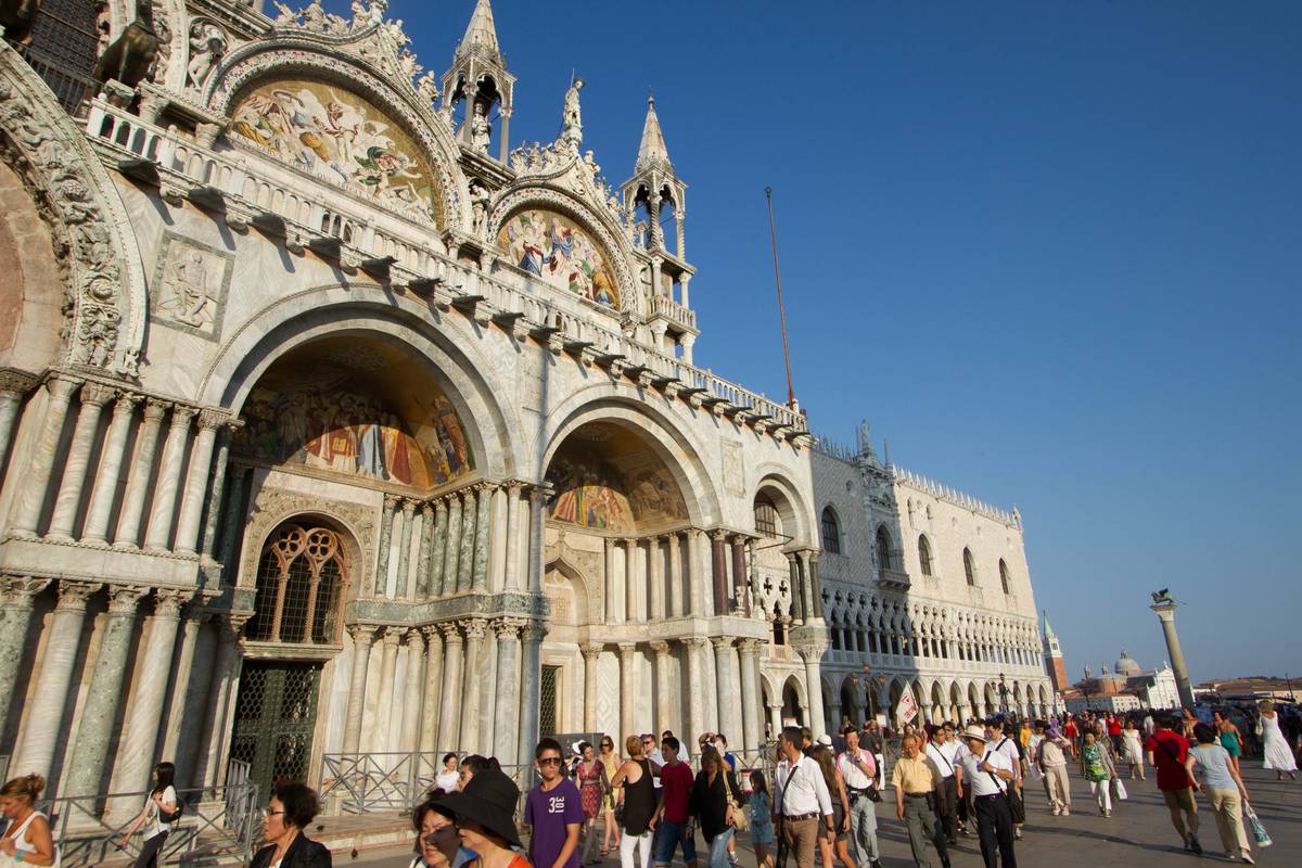 St. Mark's Basilica.