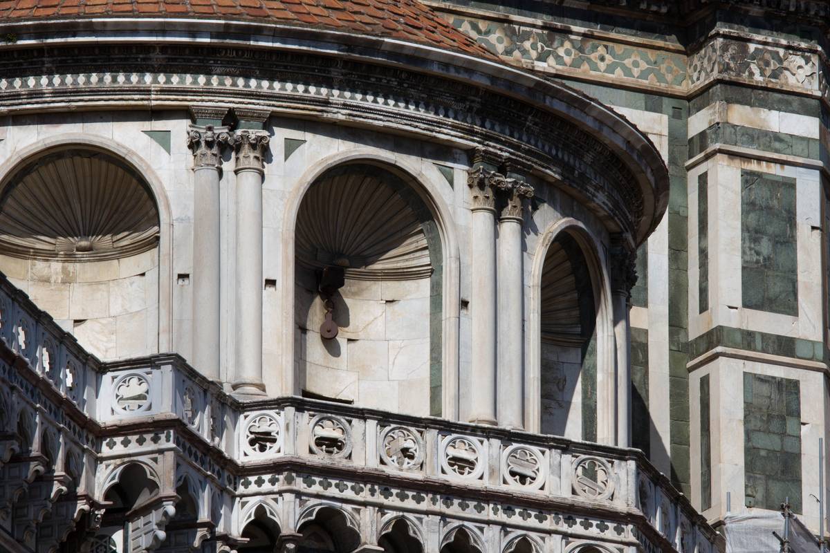 Detail on Florence Cathedral