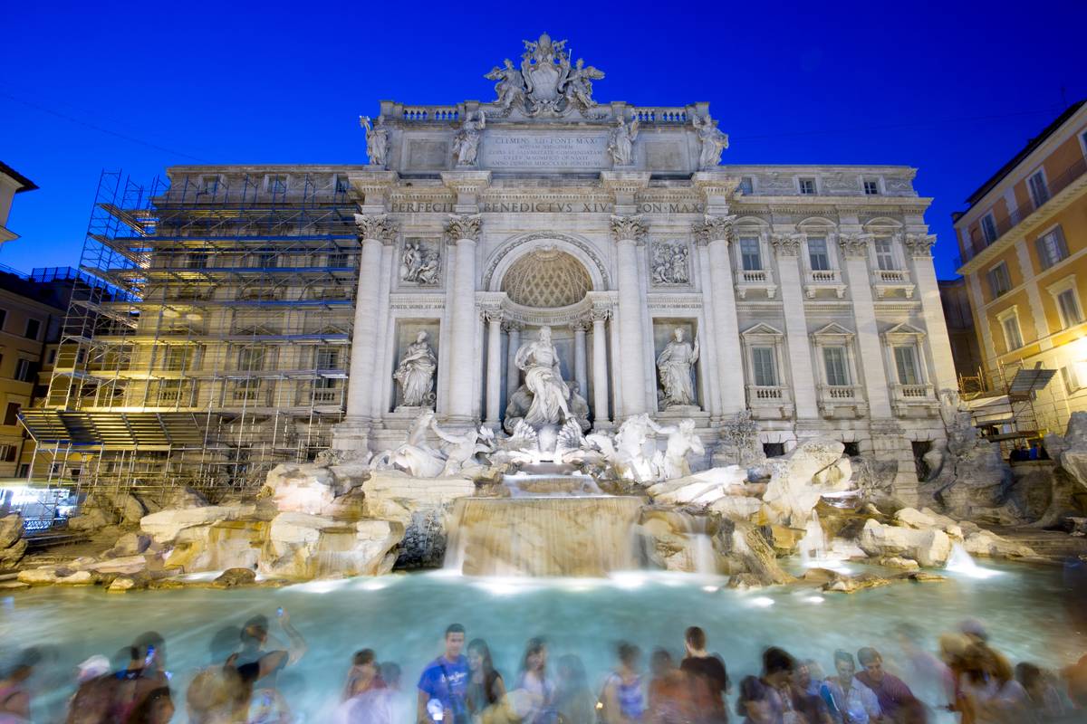 The Trevi Fountain