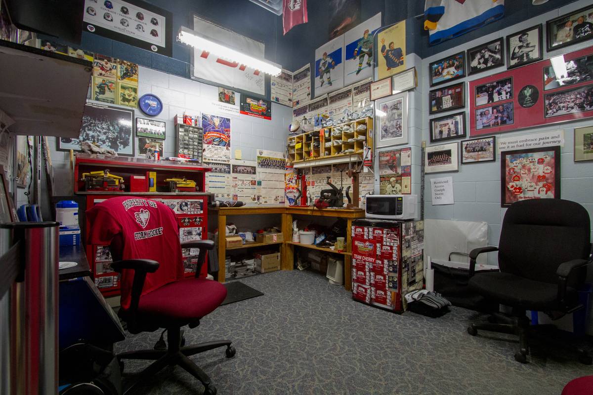 An office at Sleeman Centre
