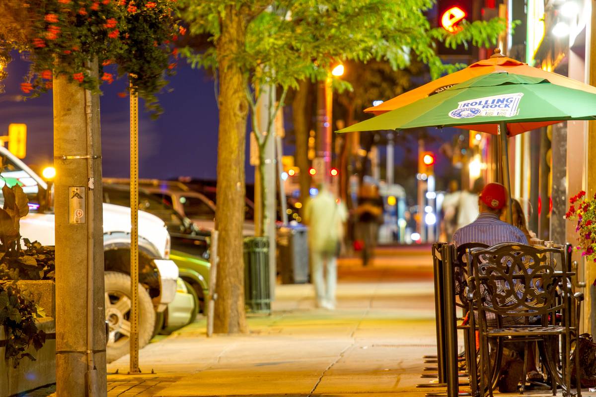 Patio Seating outside McCabe’s
