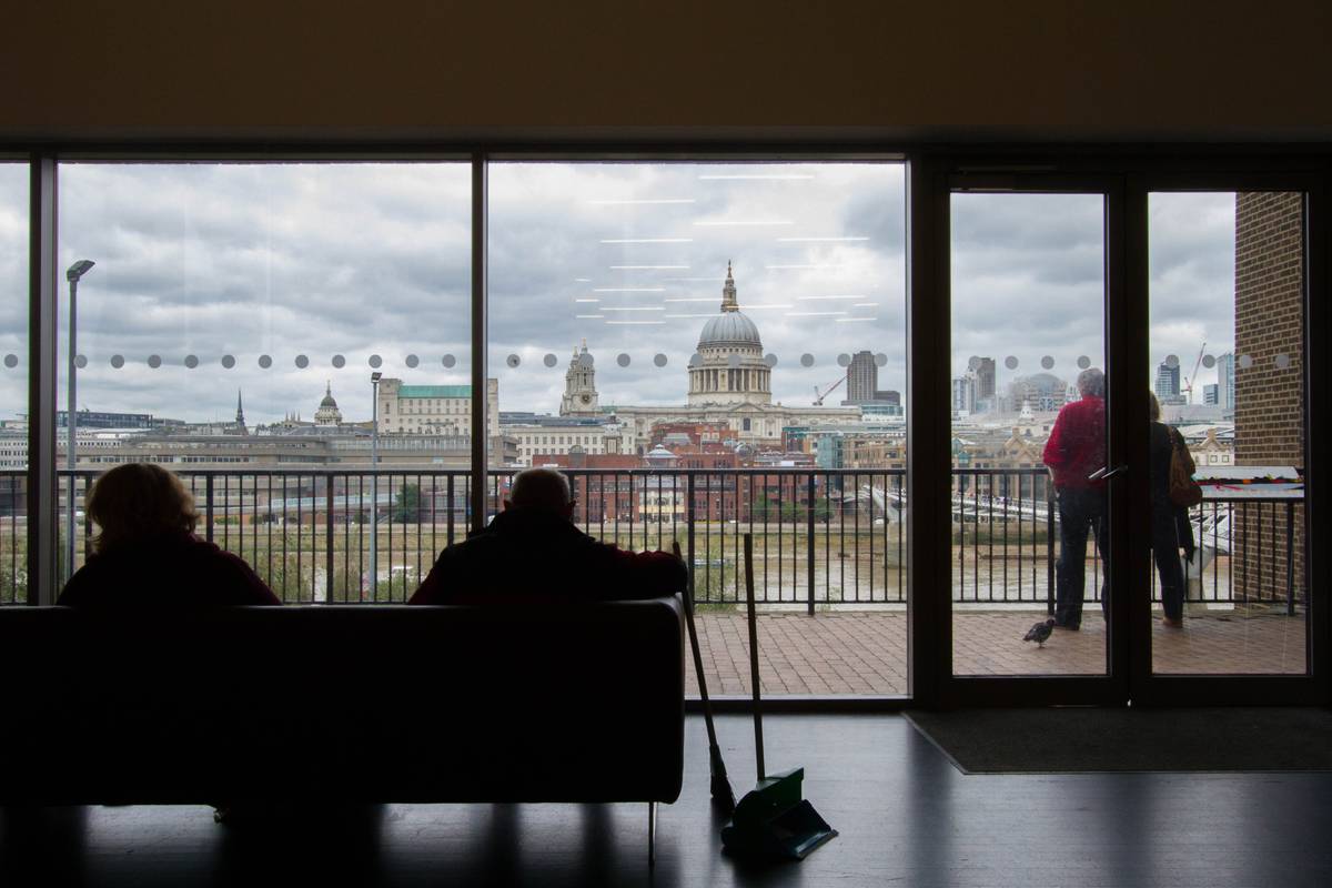 View of London from Tate Modern