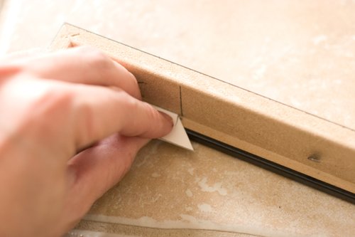 Drawing a 45 degree line on the Ribba frame