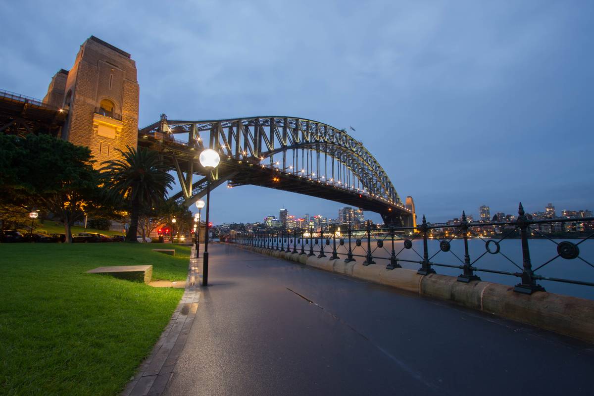 Sydney Harbour Bridge.