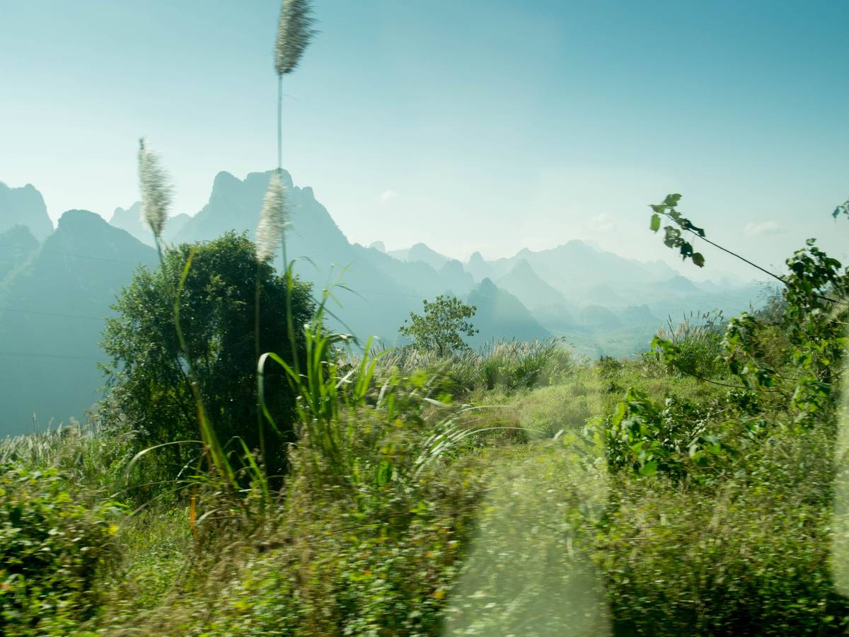 Taken from the van. I couldn't quite capture the unique formation of the mountains while being stationary (as in the preceding photograph) but this photograph serves as a poignant reminder of how breathtaking it really was.