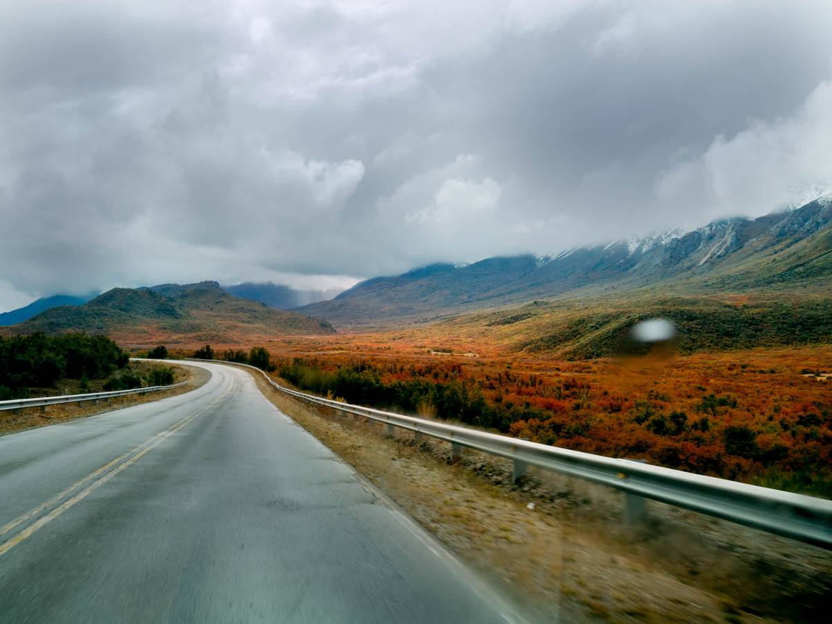 On the way back from El Bolson.