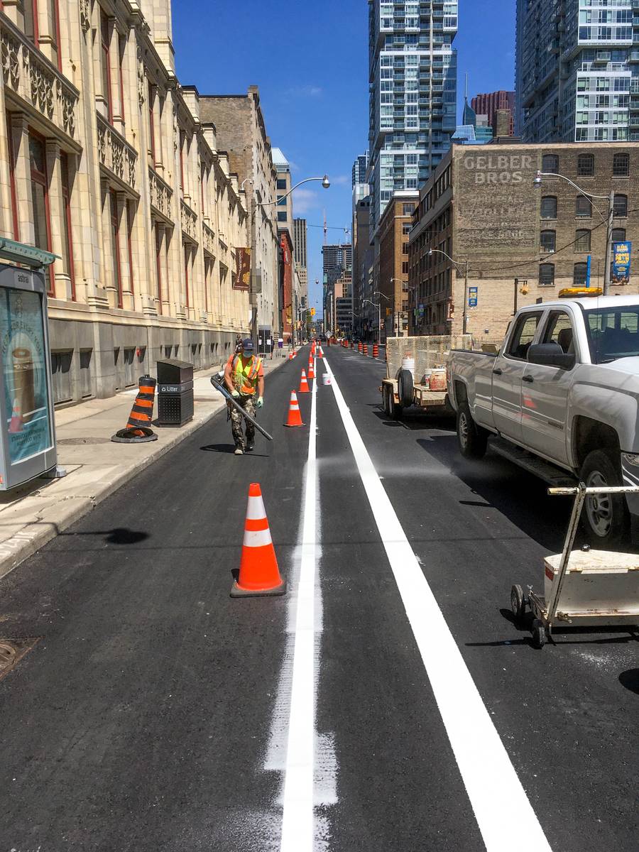 Resurfaced Richmond St.