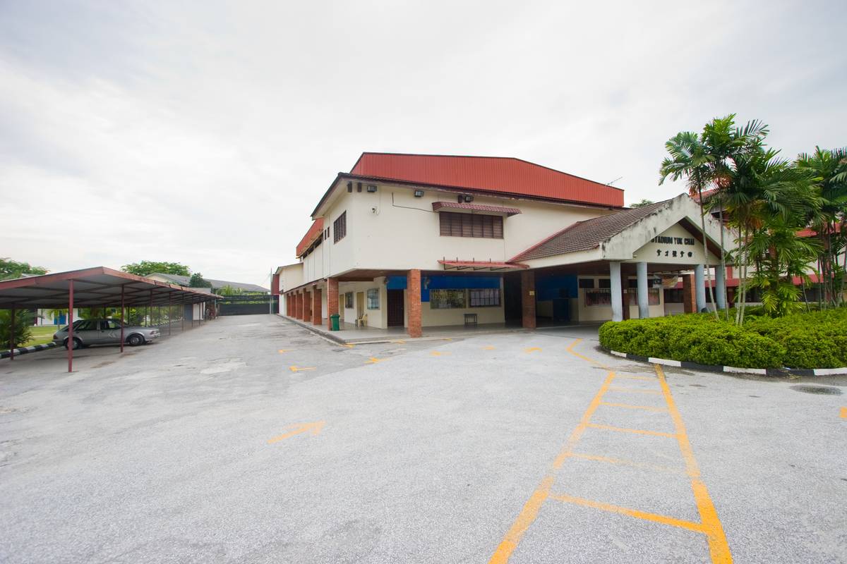 The main hall, where various activities, including graduation ceremonies, were held.