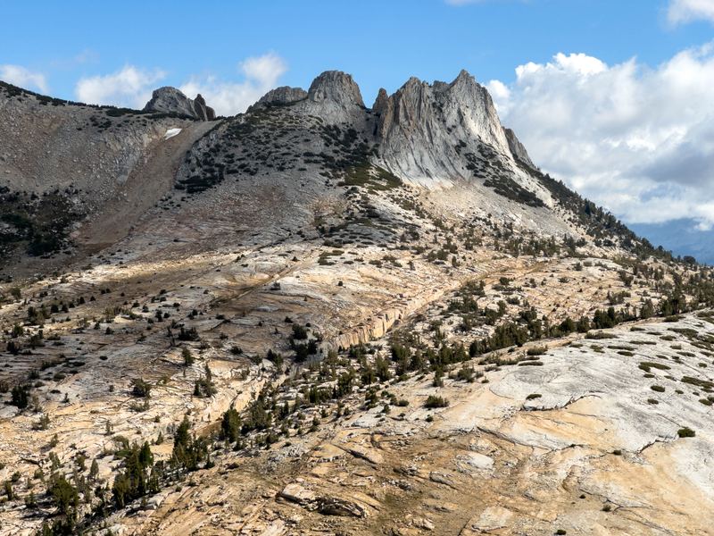 From Cathedral Peak