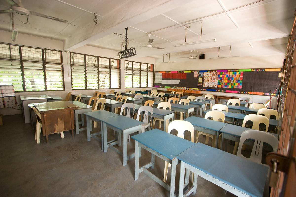 Teaching equipment had improved over the years. Overhead projectors now grace most classrooms.