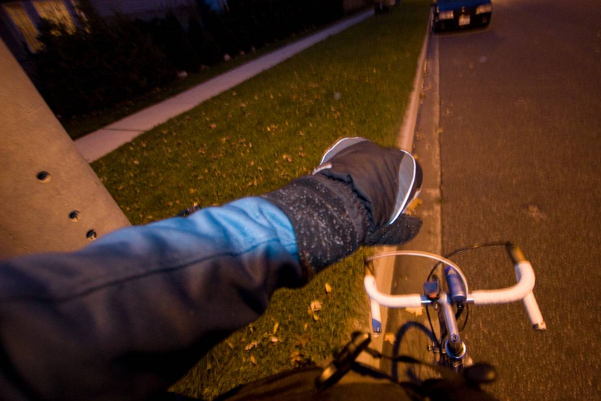 First furries dropping on my cycling mitts