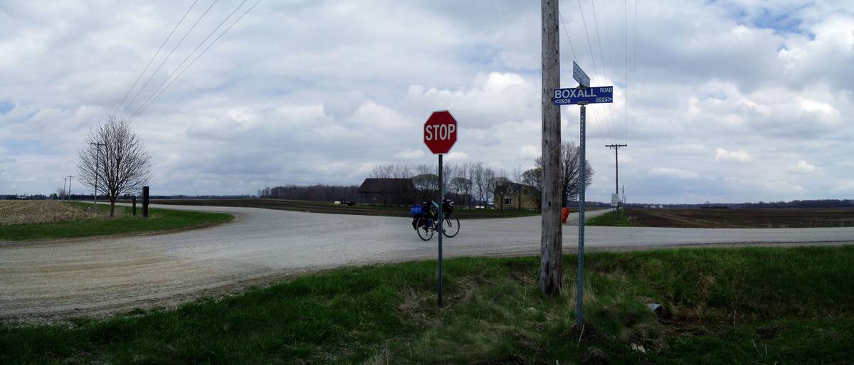 Outside Port Stanley