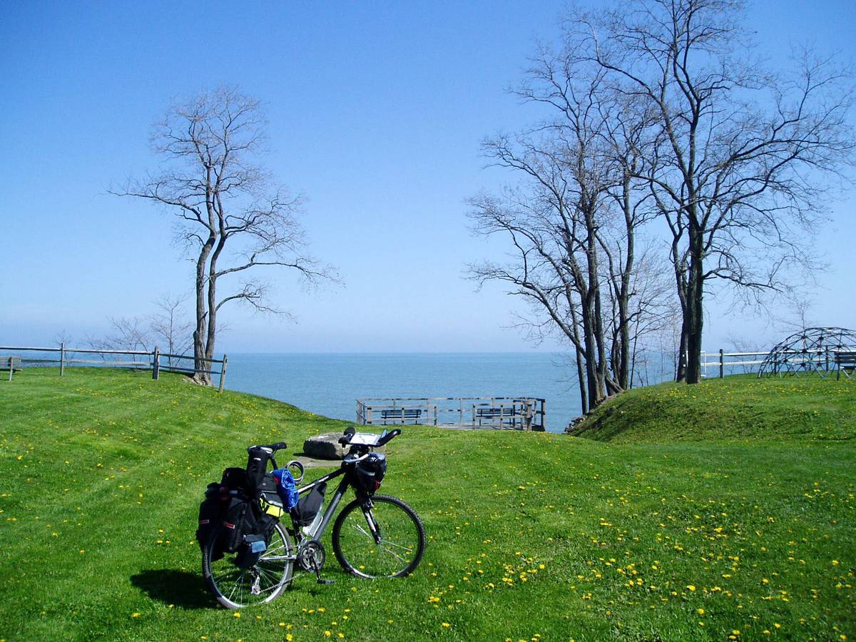 Lake Erie outside Cleveland, Ohio