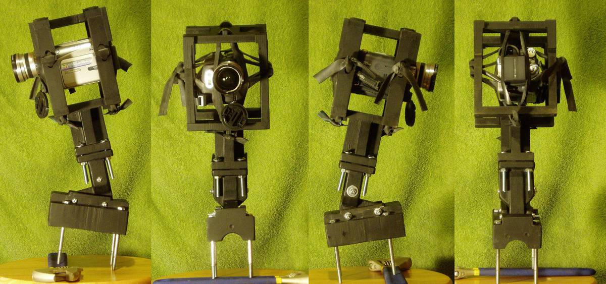 The camera mount in its final form