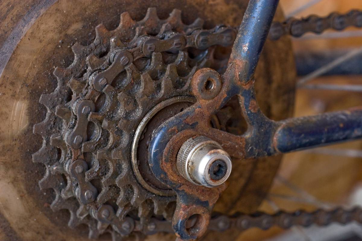 Rust taking over crucial areas of the bike