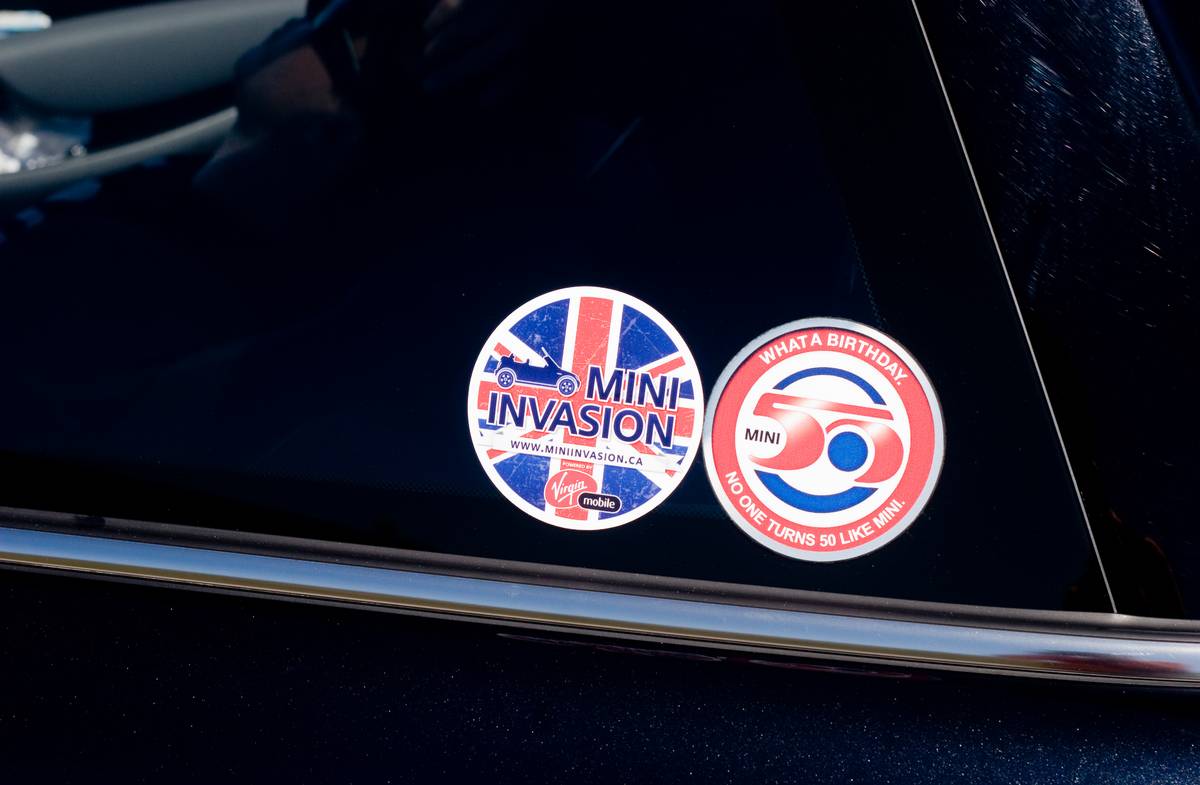 Some MINIs had already taken part in a gathering last year, which celebrated MINI's 50th anniversary