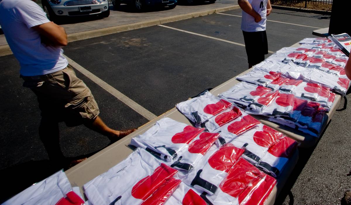 Free T-shirts!