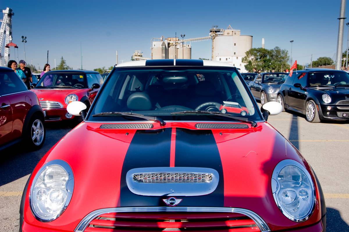 A mini MINI in a MINI