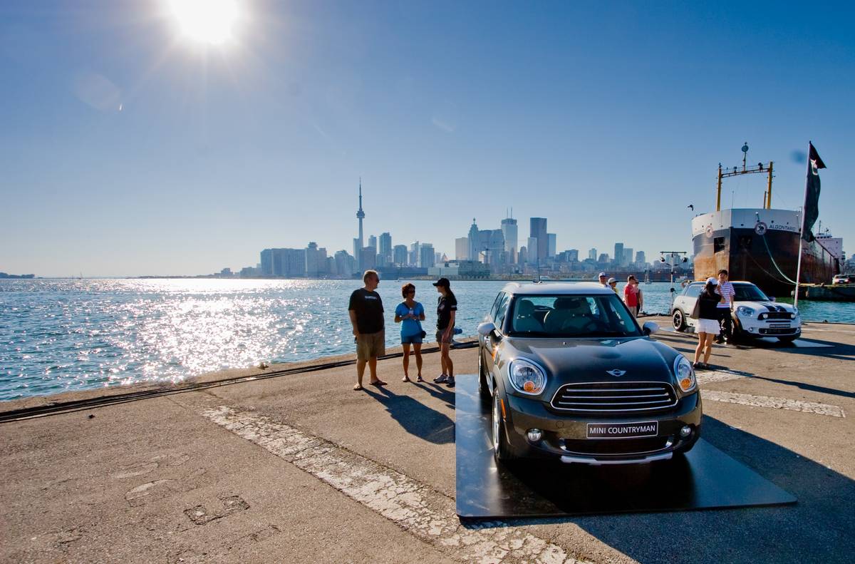 The MINI Countryman, an SUV version of the MINI