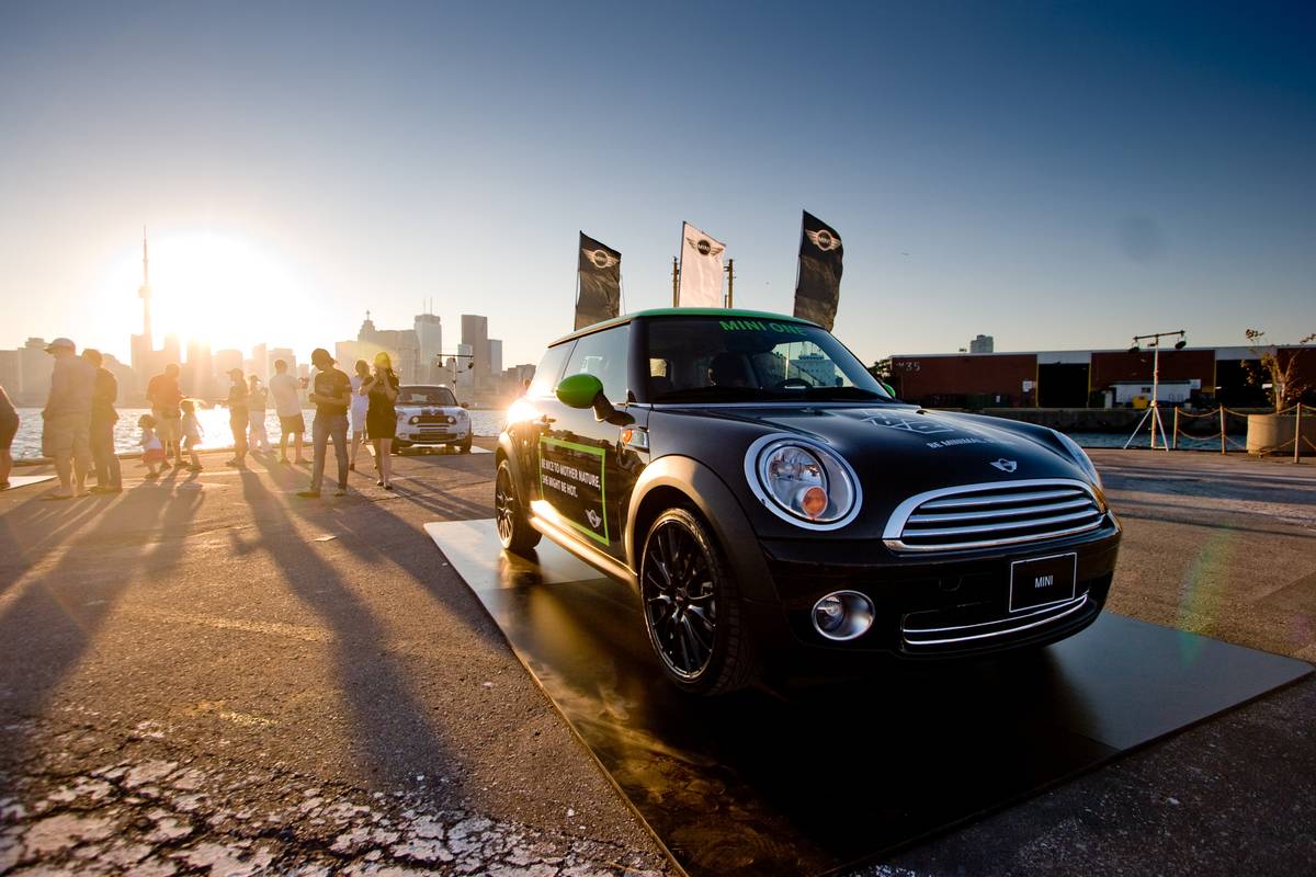 The MINI One, an entry-level version of the MINI.