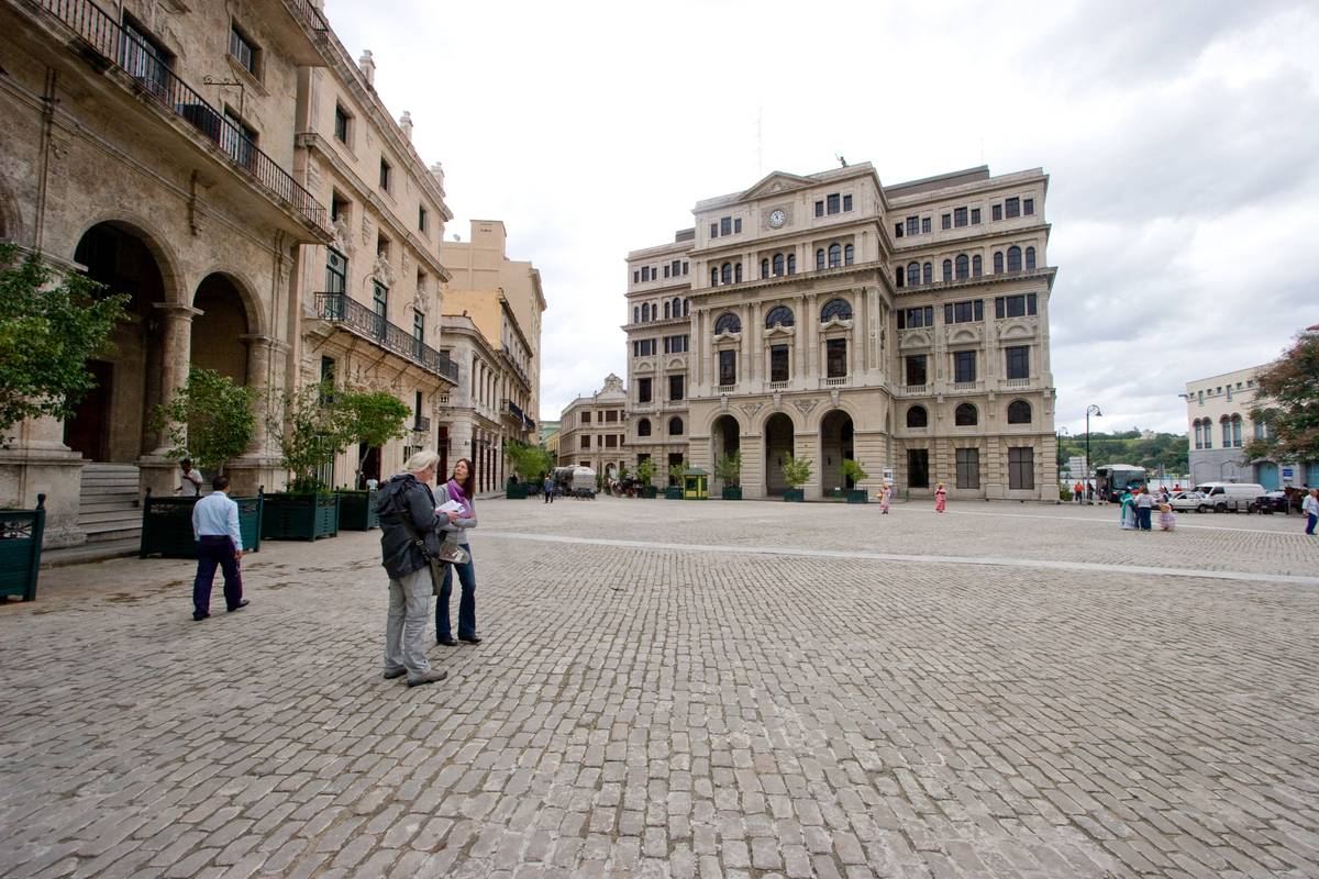 Lonja del Comercio, the old stock exchange building, located on Plaza de San Francisco.