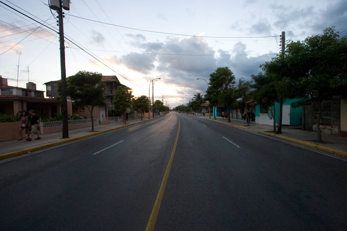 On the main street of Varadero, Avenida 1ra.