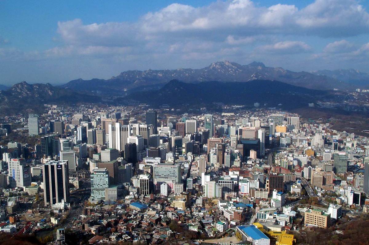 Panorama of Seoul